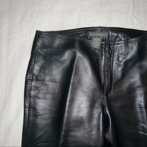 Banana Republic Genuine Leather Pants